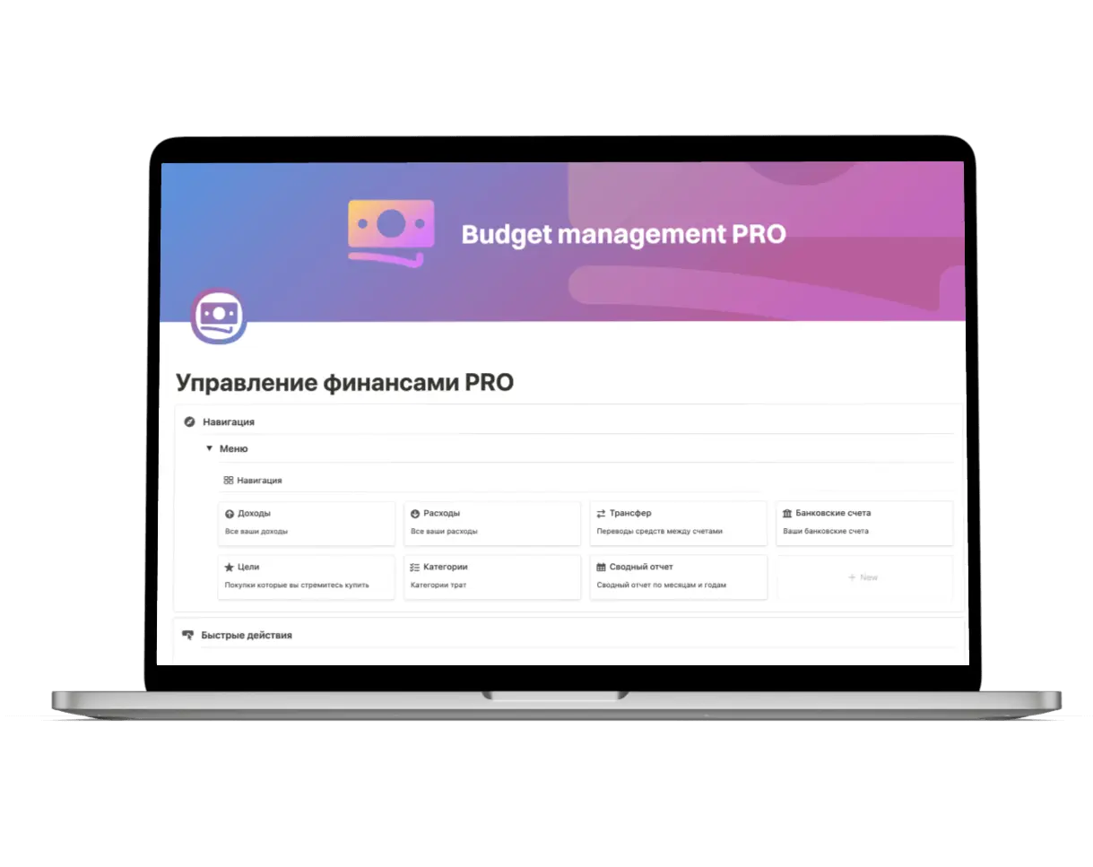 Управление бюджетом PRO